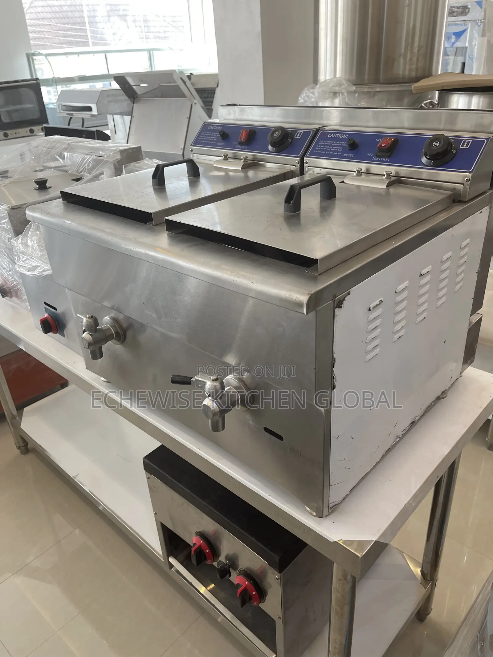 Gas Fryer With Tap