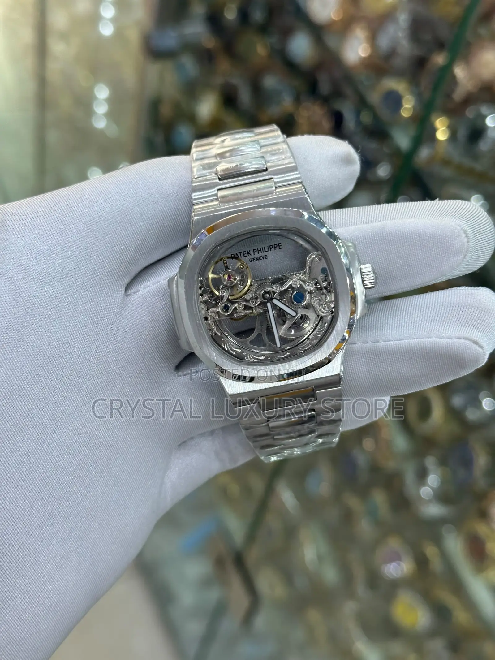 Patek Philippe Quality Luxury Men Automatic Engine Wristwatch