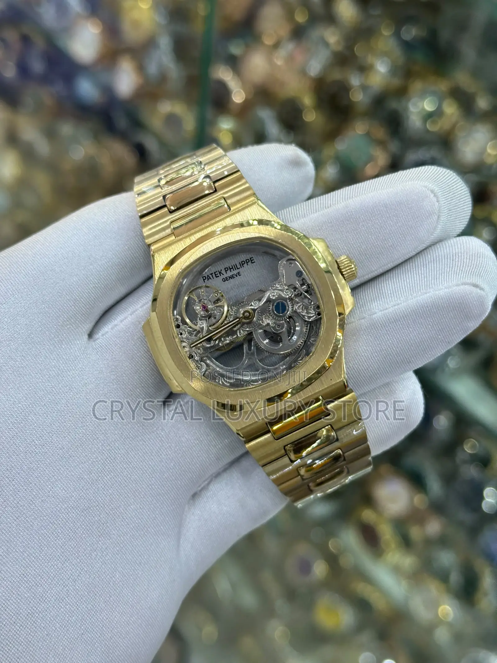 Patek Philippe Quality Luxury Men Automatic Engine Wristwatch