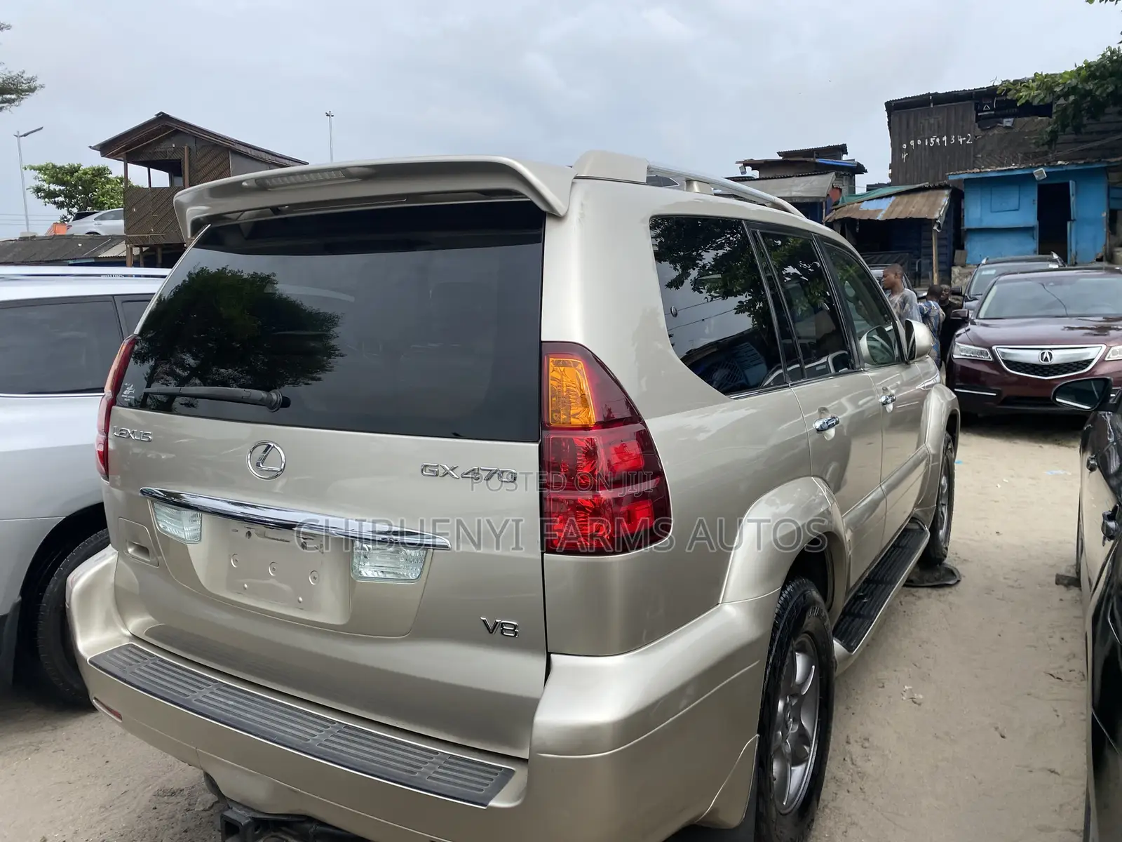 Lexus GX 2007 Gold