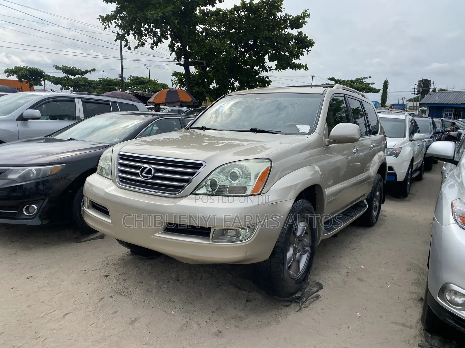 Lexus GX 2007 Gold