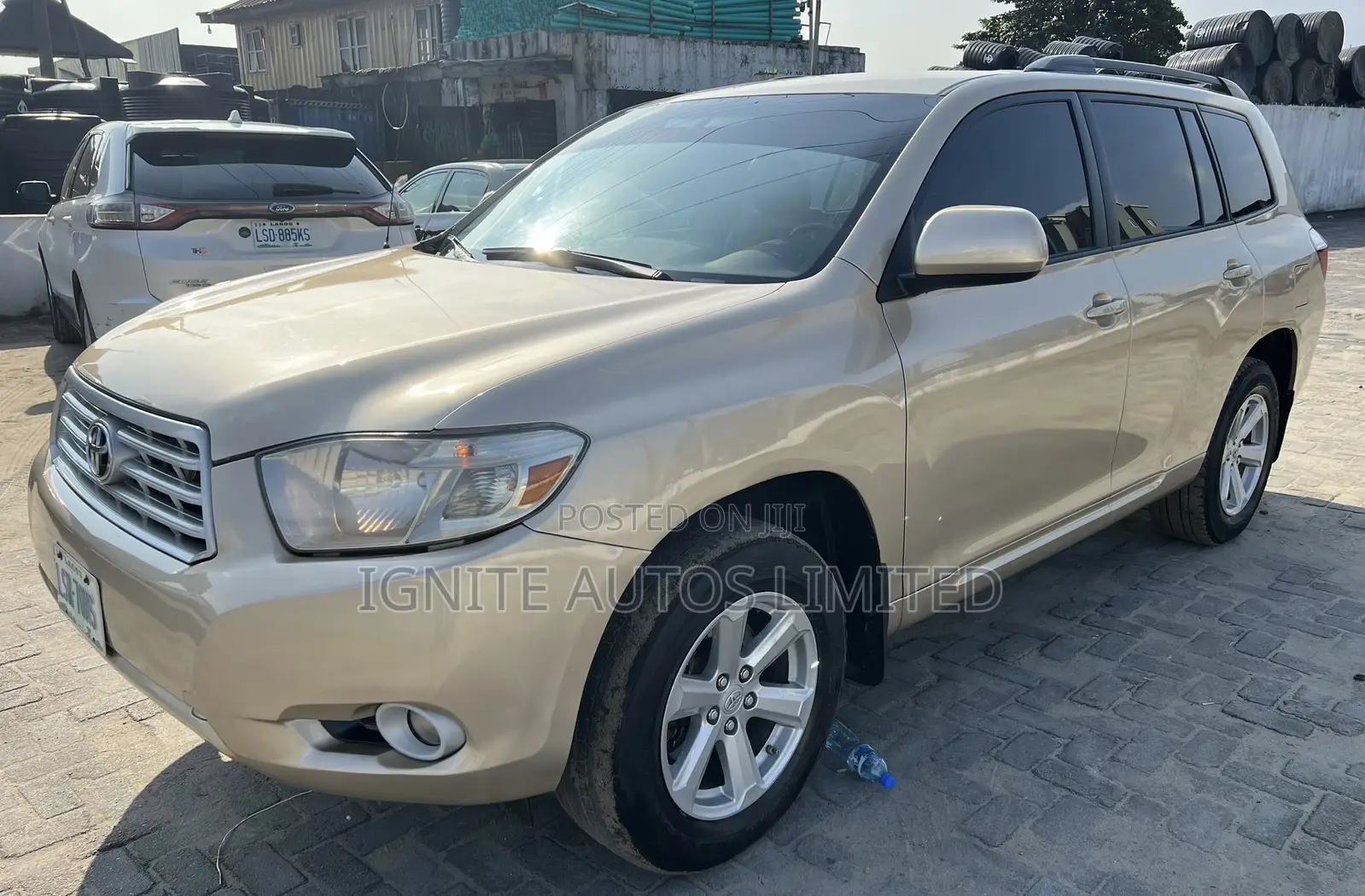Toyota Highlander Limited 4x4 2008 Gold