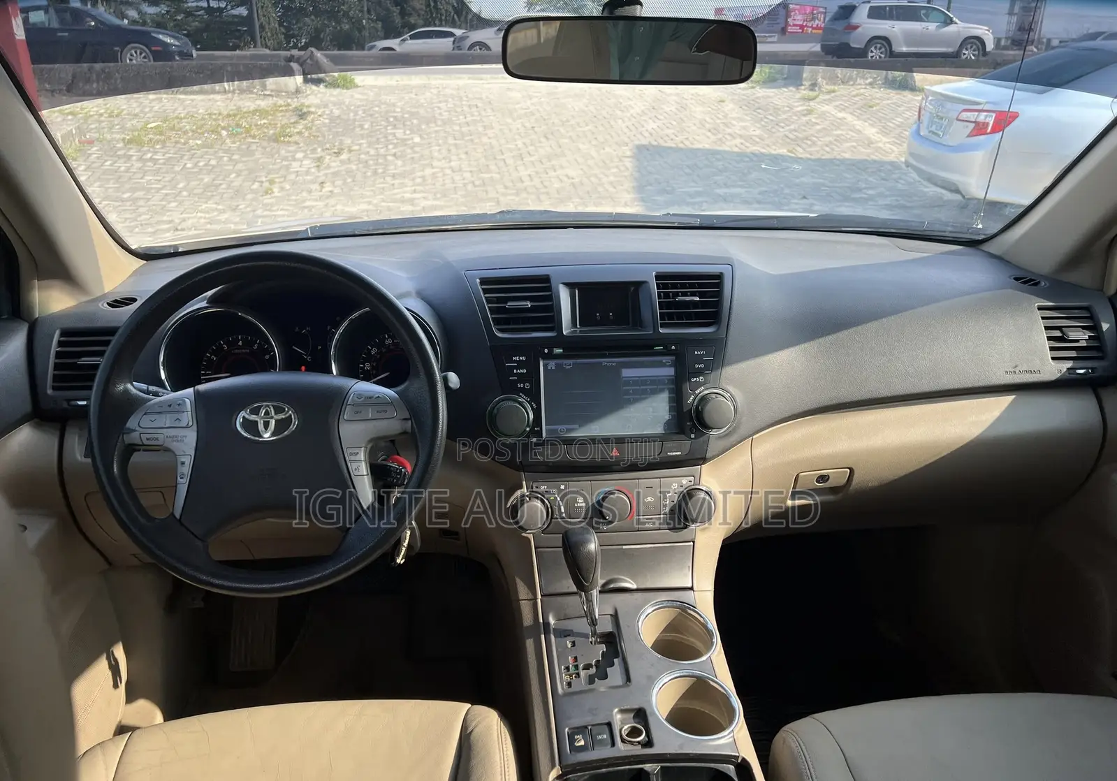 Toyota Highlander Limited 4x4 2008 Gold