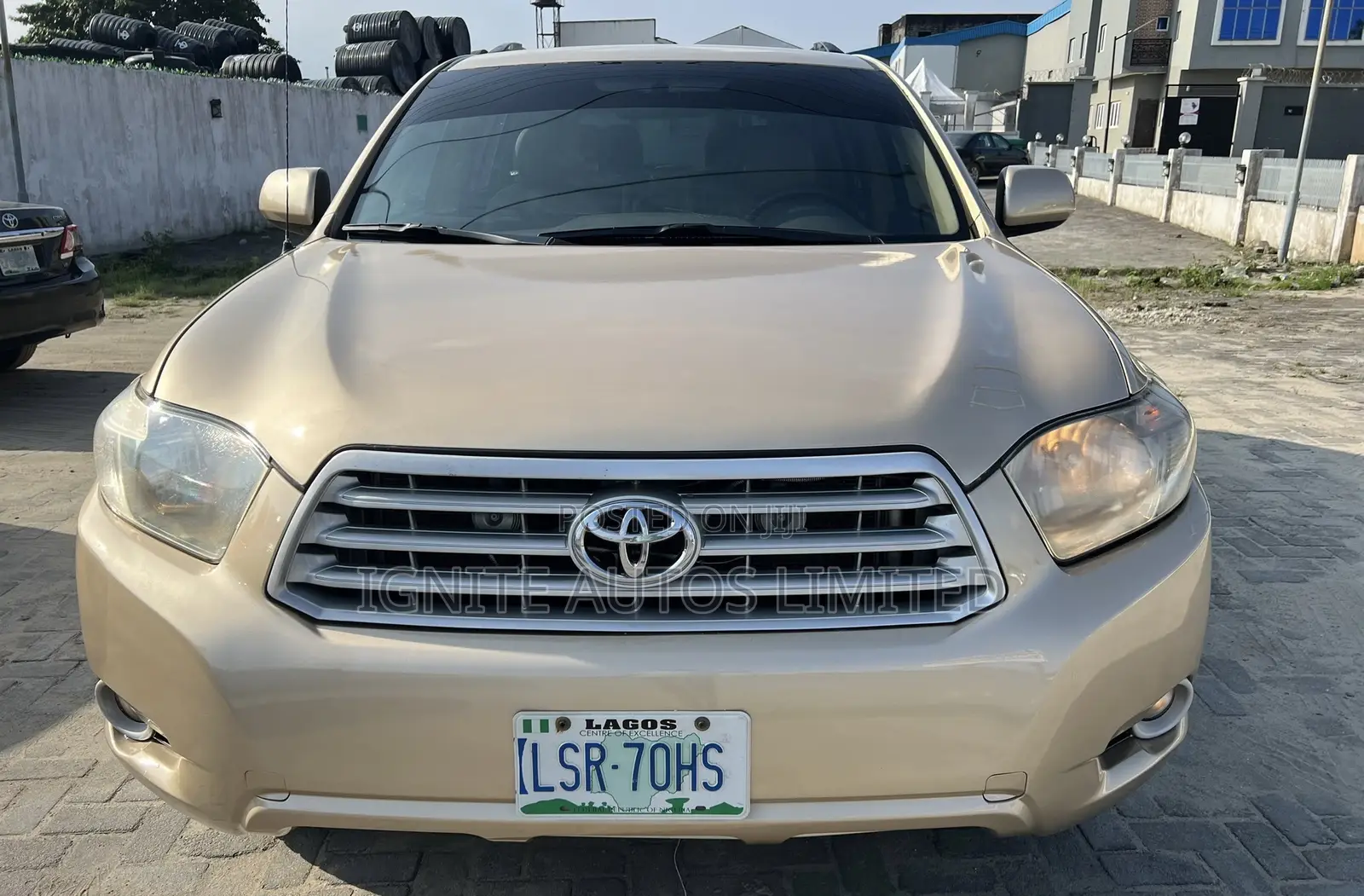 Toyota Highlander Limited 4x4 2008 Gold