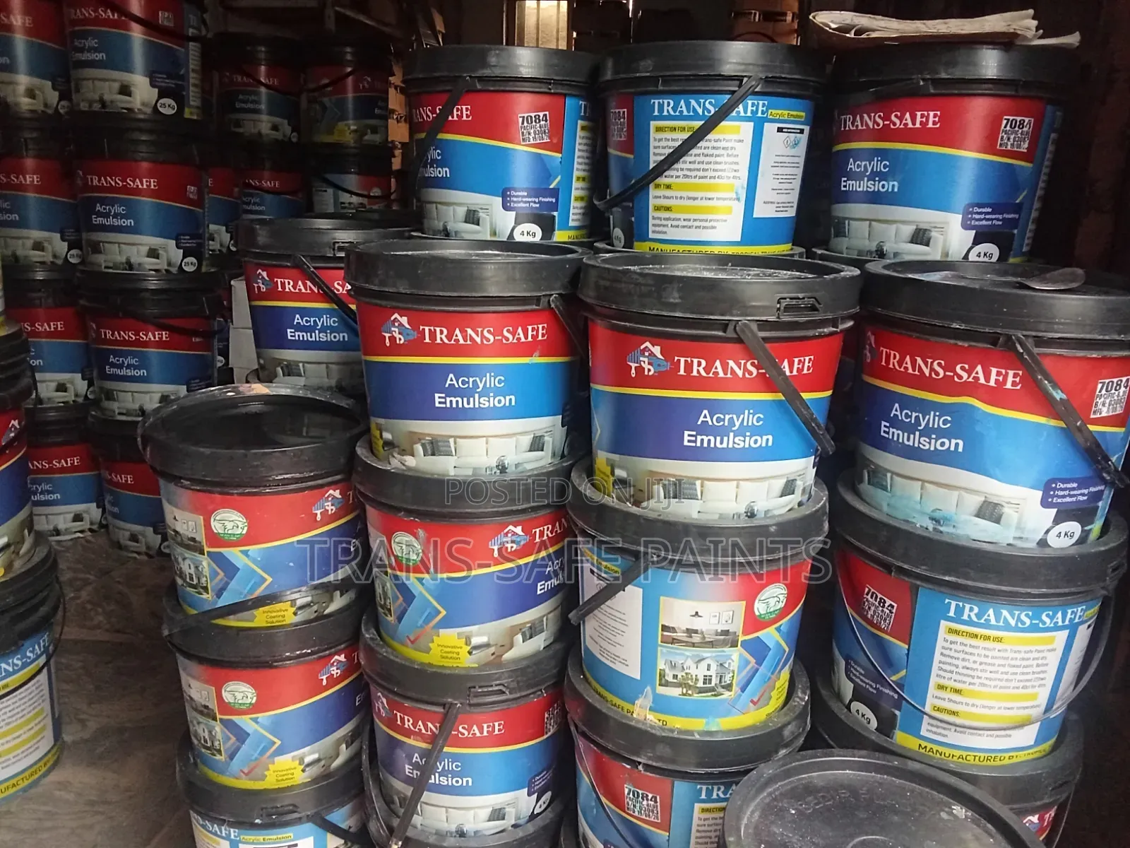 Trans-Safe Emulsion Paint