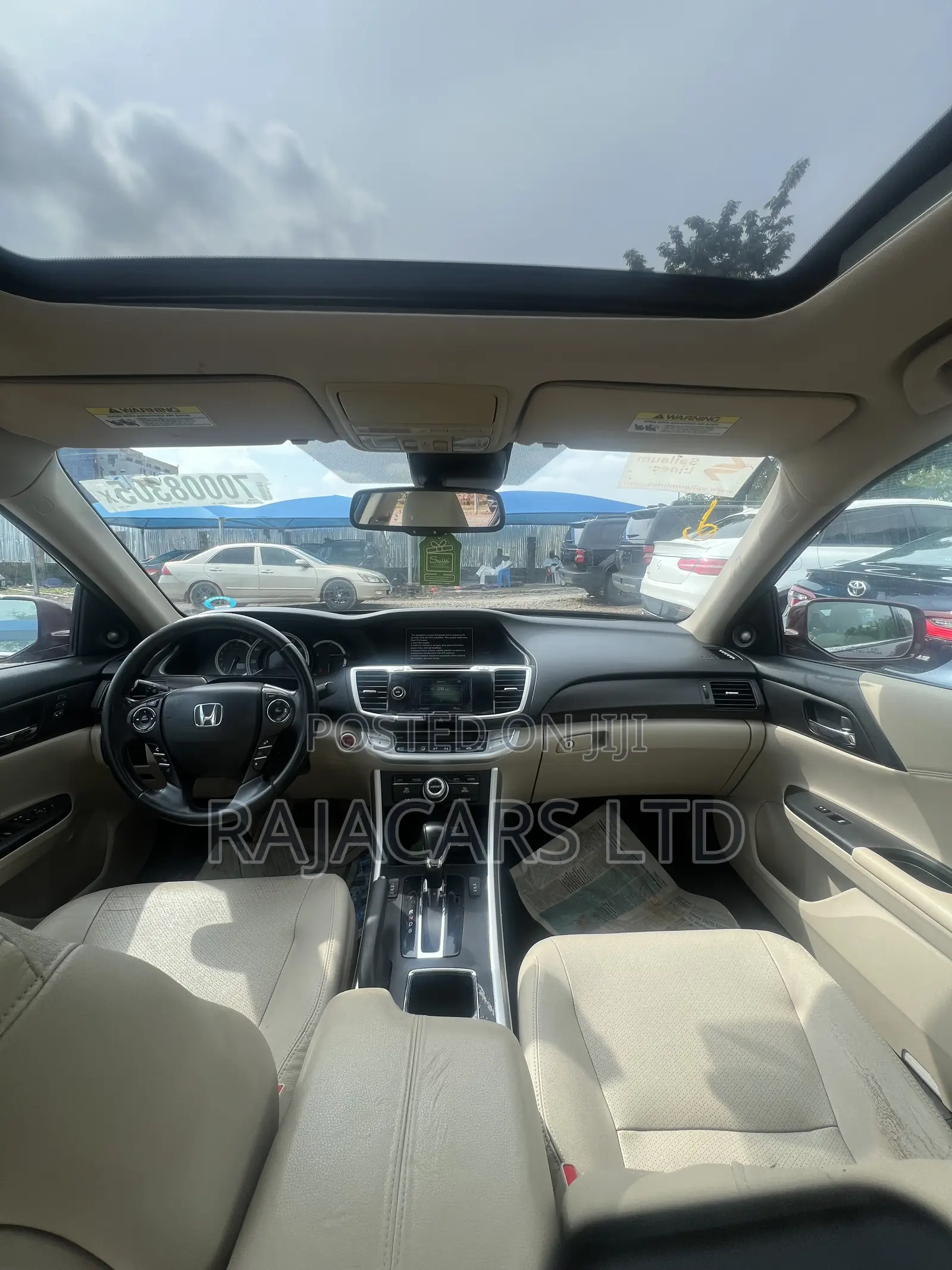 Honda Accord Touring V-6 4dr Sedan (3.5L 6cyl 6A) 2014 Maroon