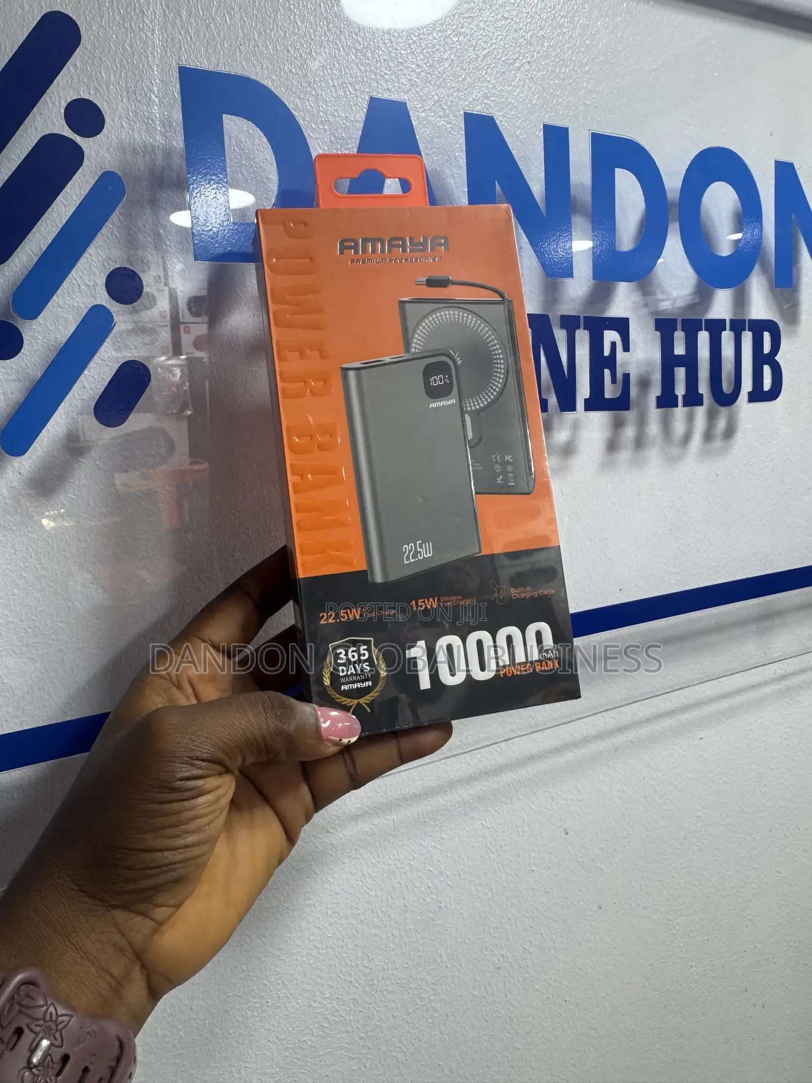 Amaya 10,000mah Wireless Powebank