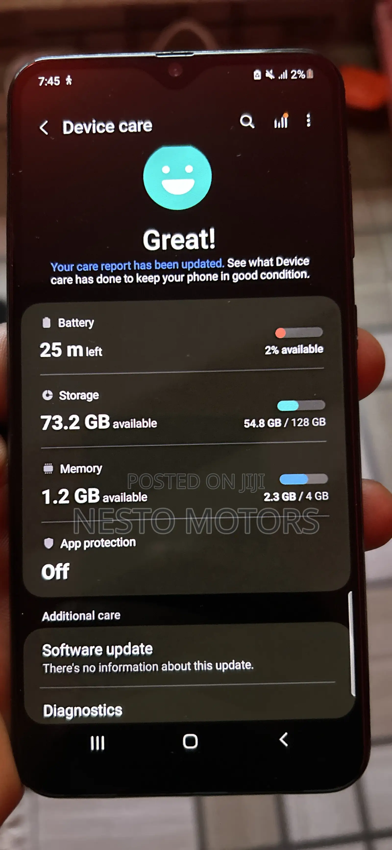Samsung Galaxy A50 64 GB Purple