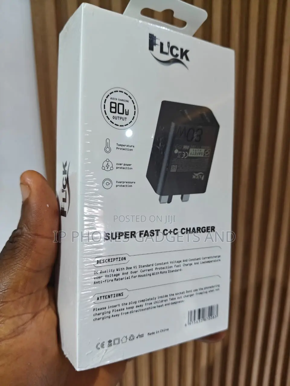 80W Super Fast Charger - Dual USB-C + Type C Cable