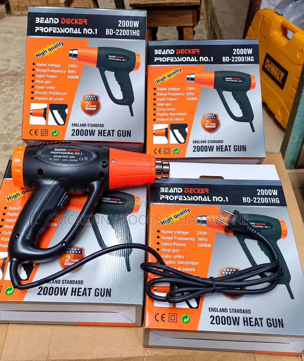 2000W Professional Heat Gun | Hot Air Gun