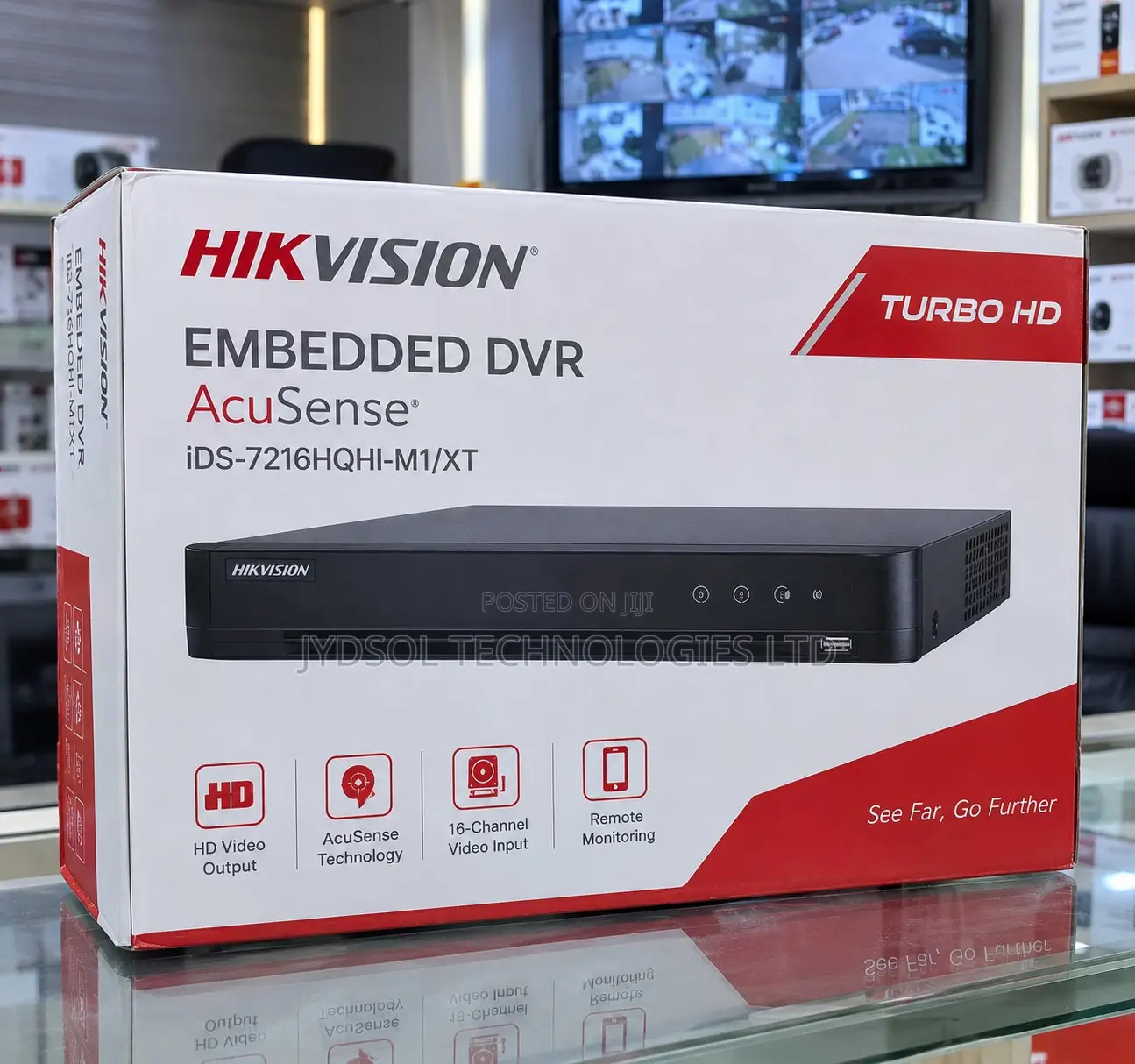 Hikvision 16-Channel AcuSense Turbo HD DVR iDS-7216HQHI-M1/XT