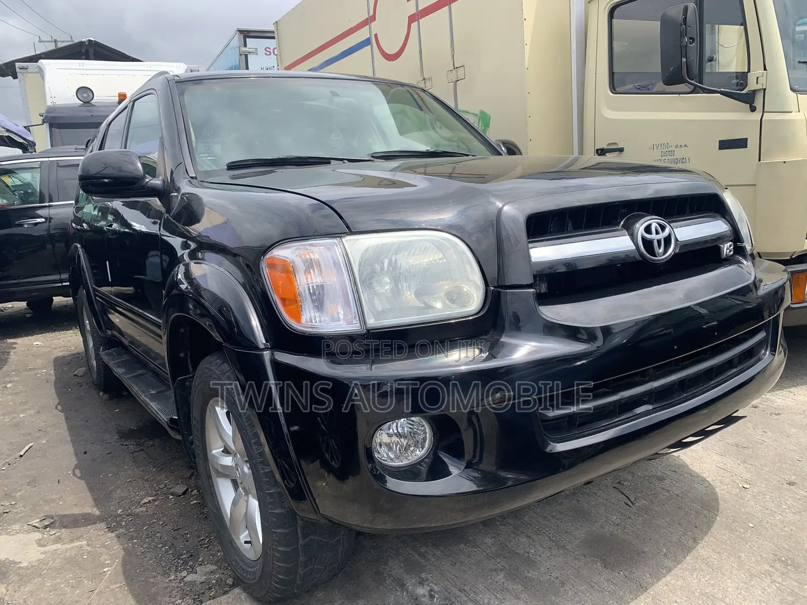 Toyota Sequoia Limited 4dr SUV 4WD (4.7L 8cyl 5A) 2007 Black