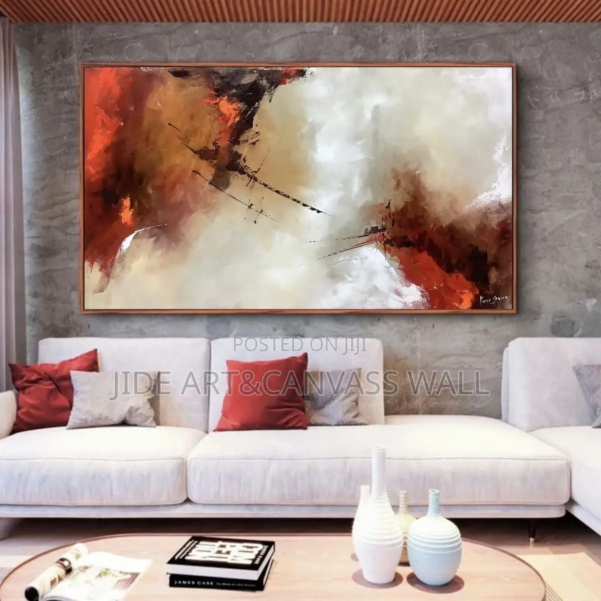 Abstract Painting Wall Canvass