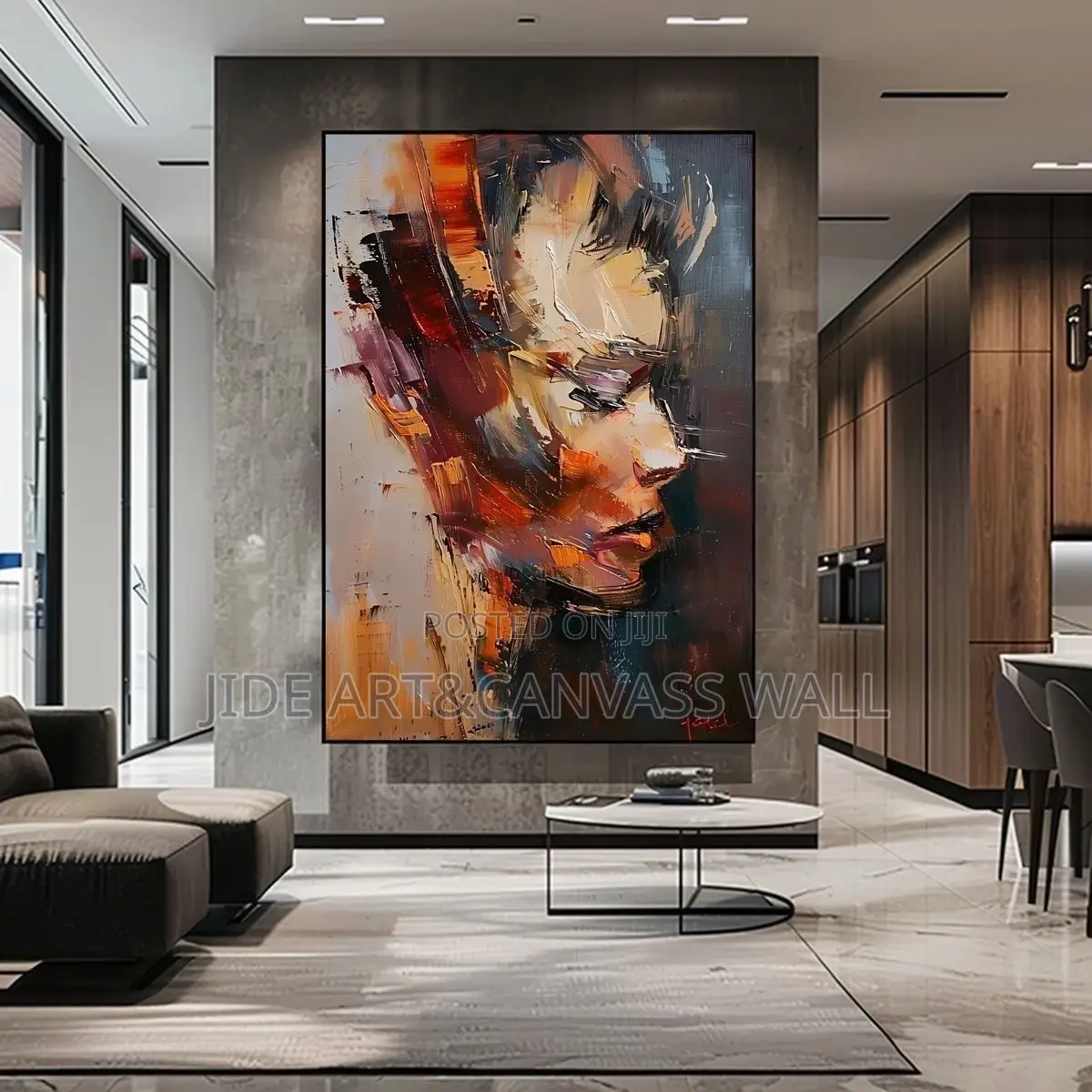 Abstract Painting Wall Canvass