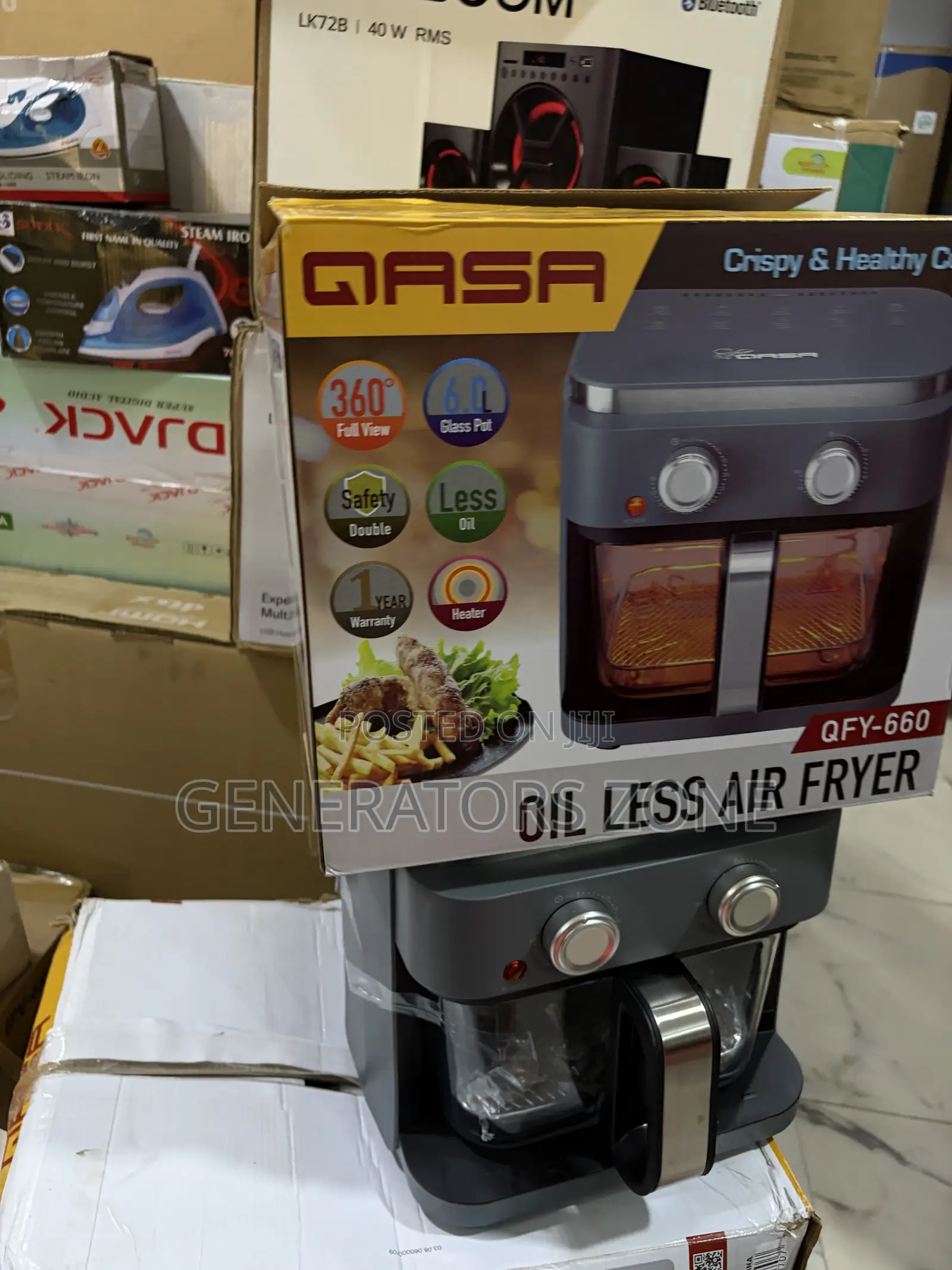 Qasa QFY-660 6L Multi Purpose Air Fryer