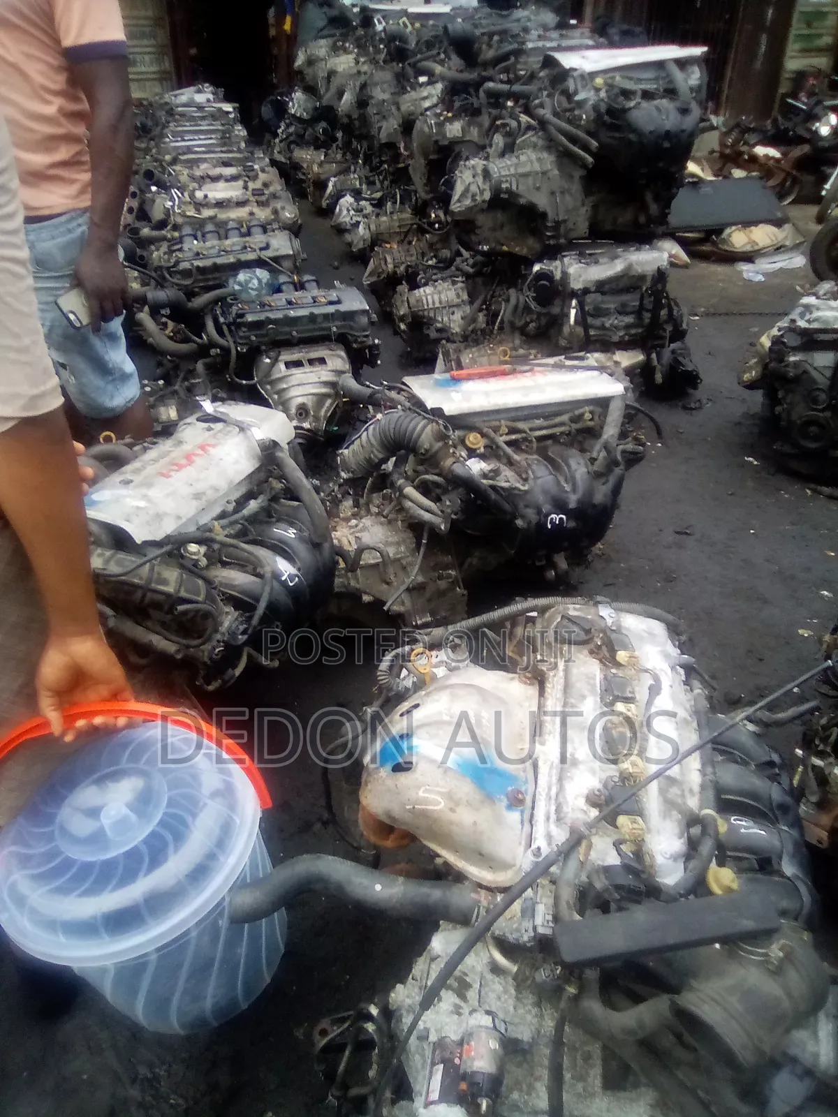 Complete Engine for Toyota Previa 2.4 Liter. 4 Cylinder.