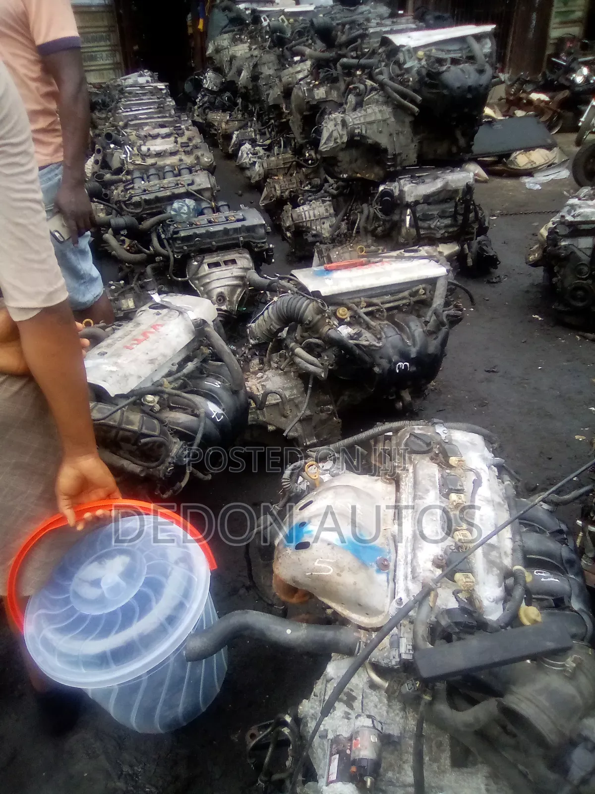Complete Engine for Toyota Previa 2.4 Liter. 4 Cylinder.