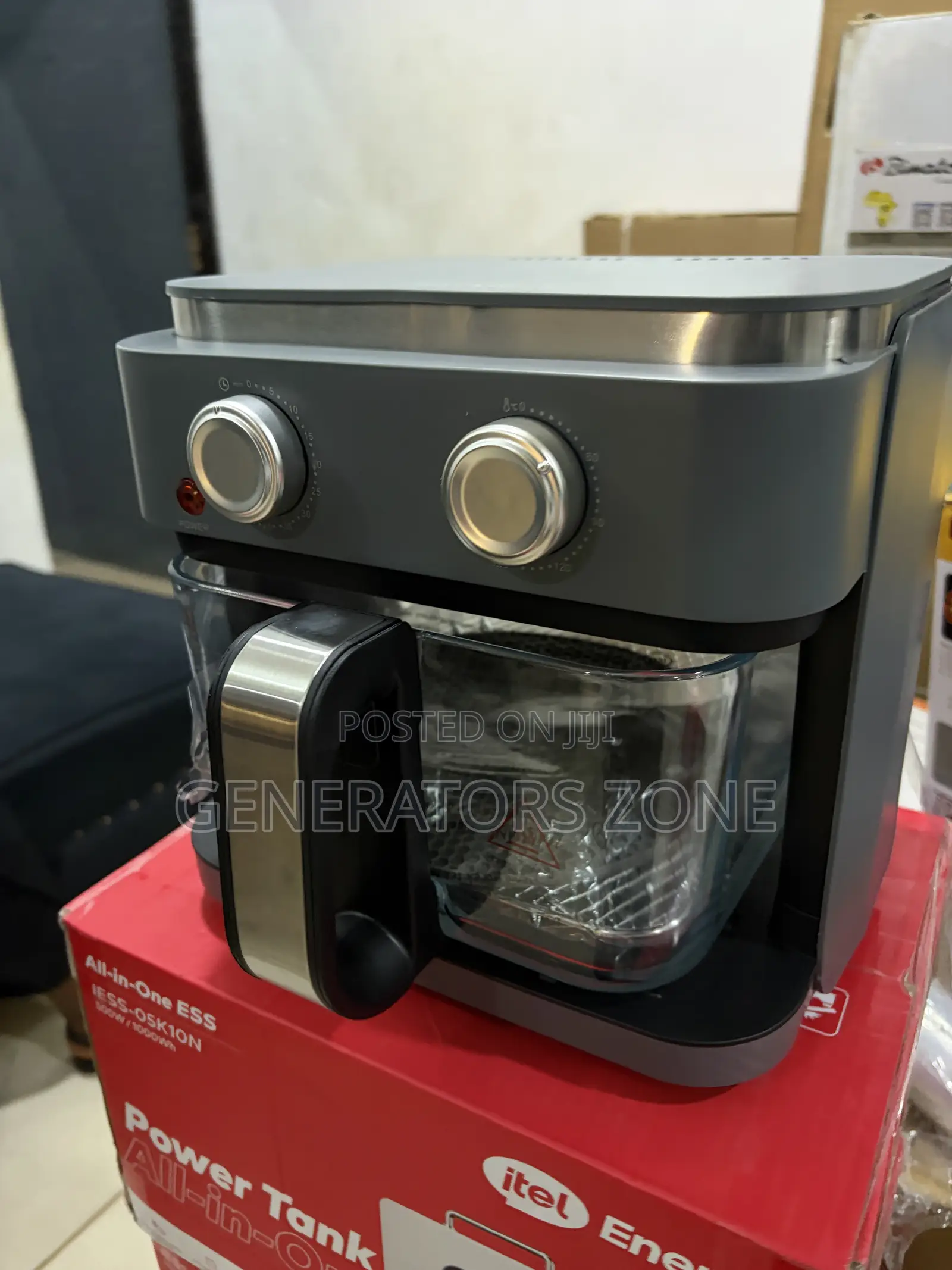 Qasa 6L Air Fryer With 360° View
