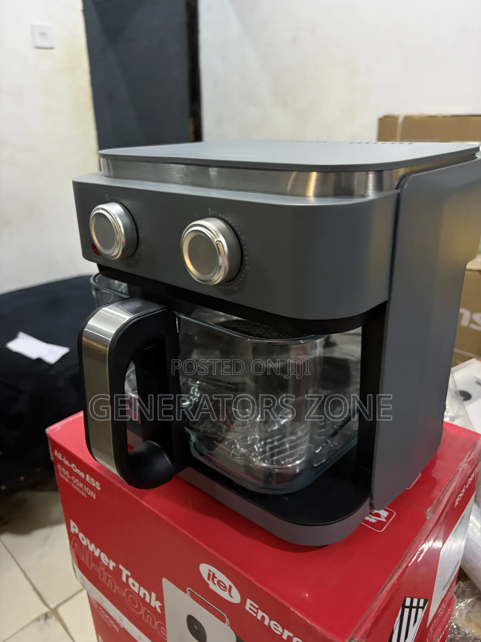 Qasa QFY-660 6L Transparent Air Fryer