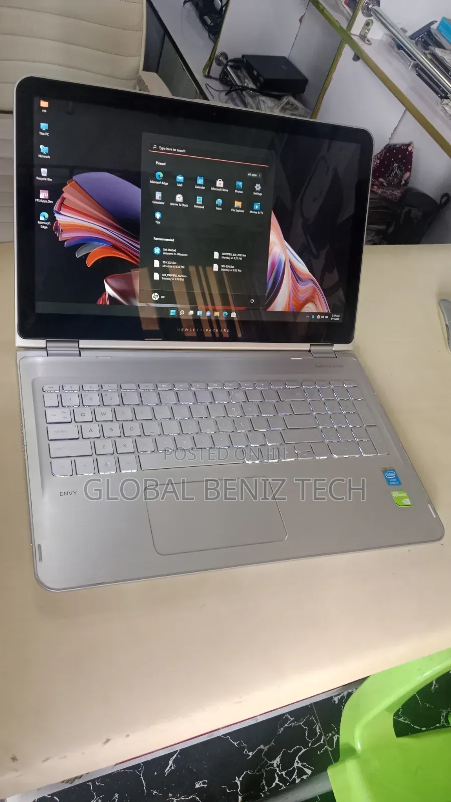 Laptop HP Envy x360 16GB Intel Core i7 SSD 256GB