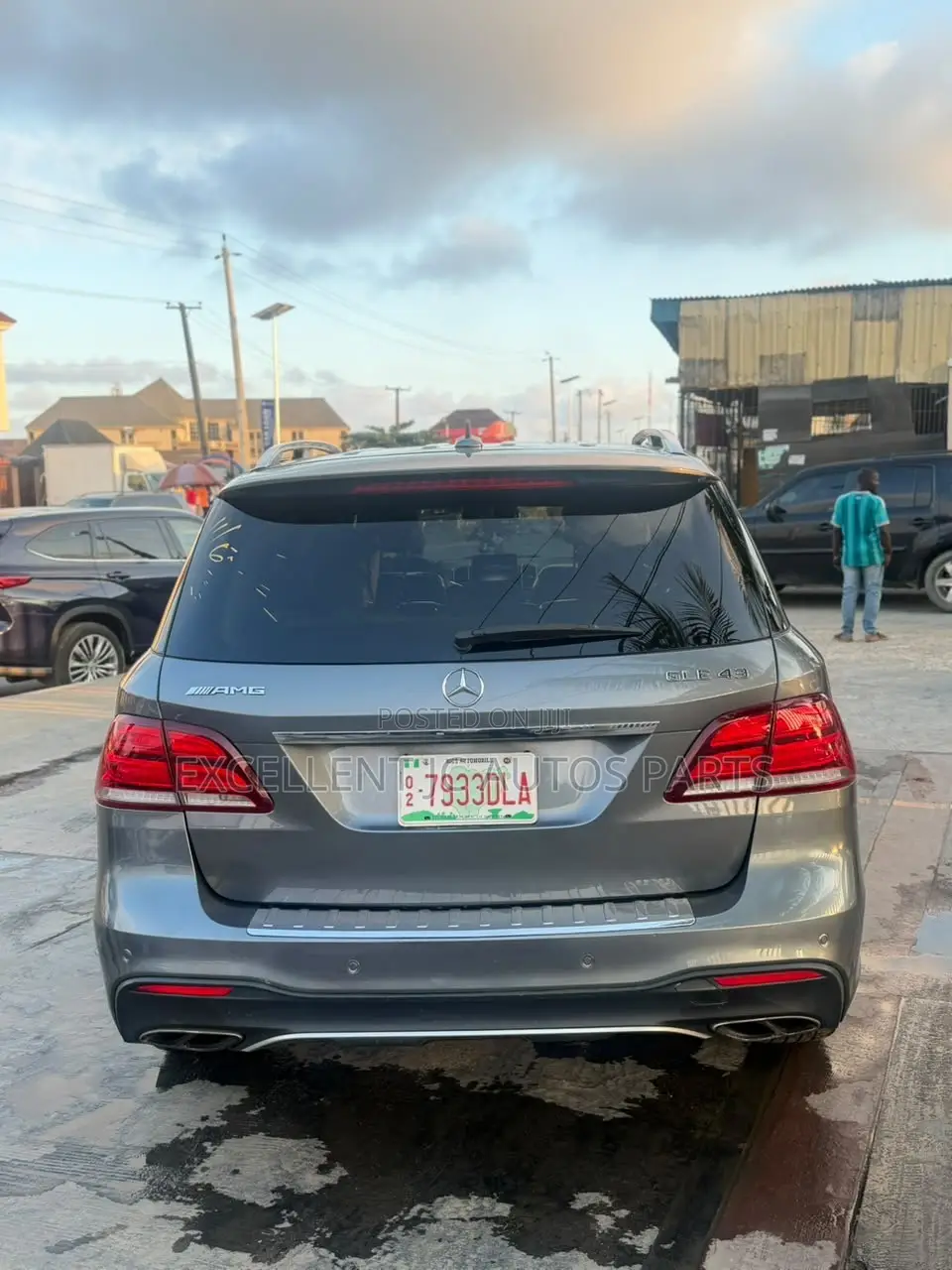 Mercedes-Benz GLE-Class AMG GLE 43 4MATIC 2018 Gray