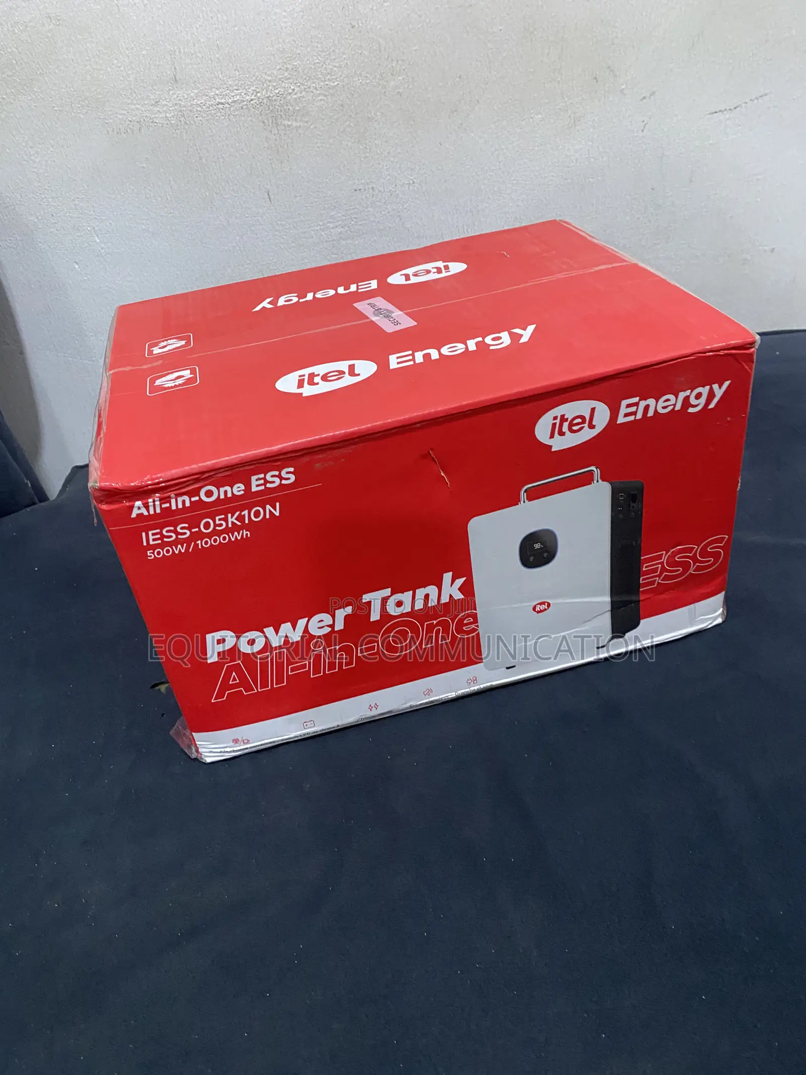 Itel Energy Power Tank Integrated Home Power Backup