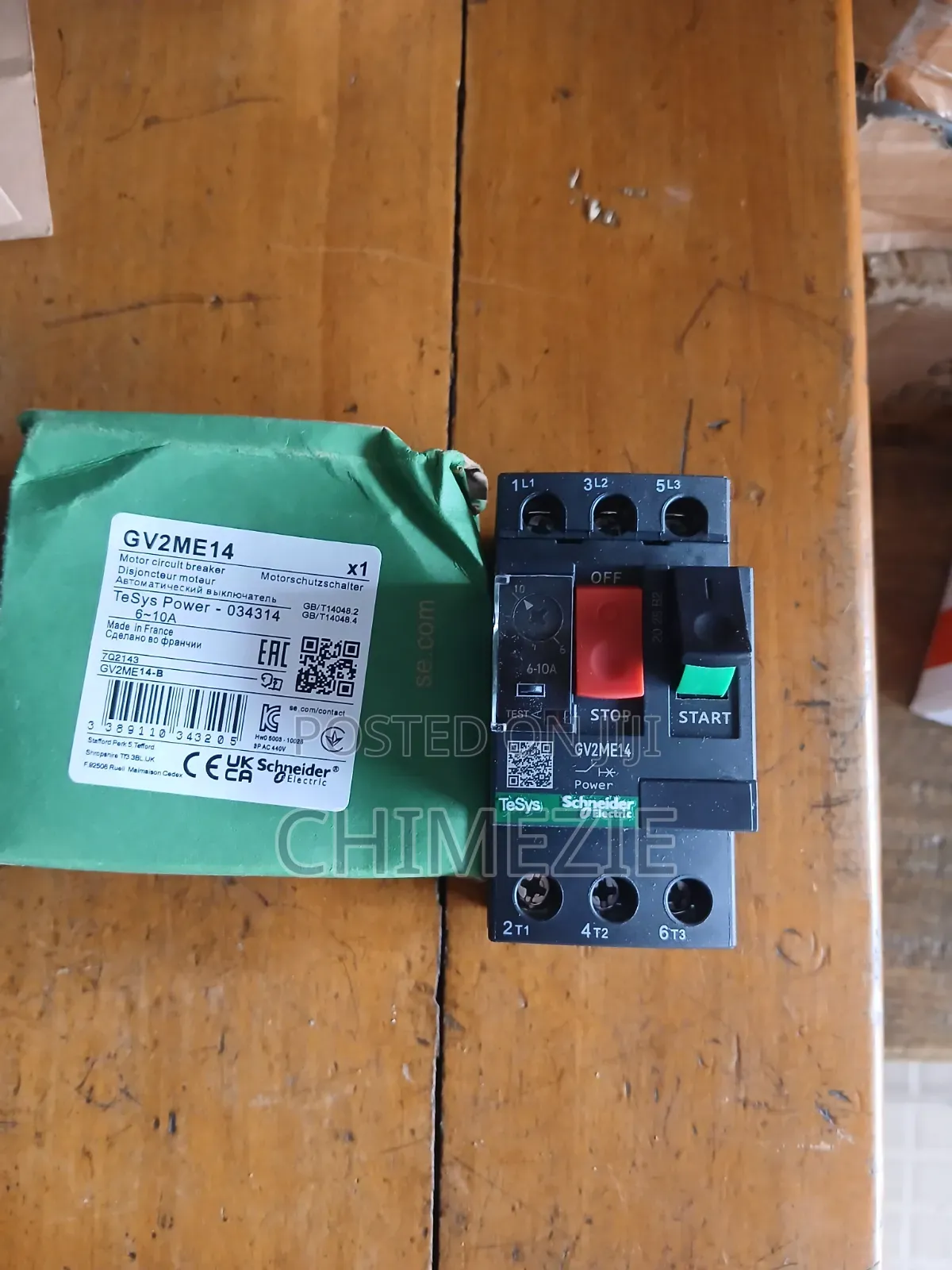 6-10amps Manual Breaker/ Starter