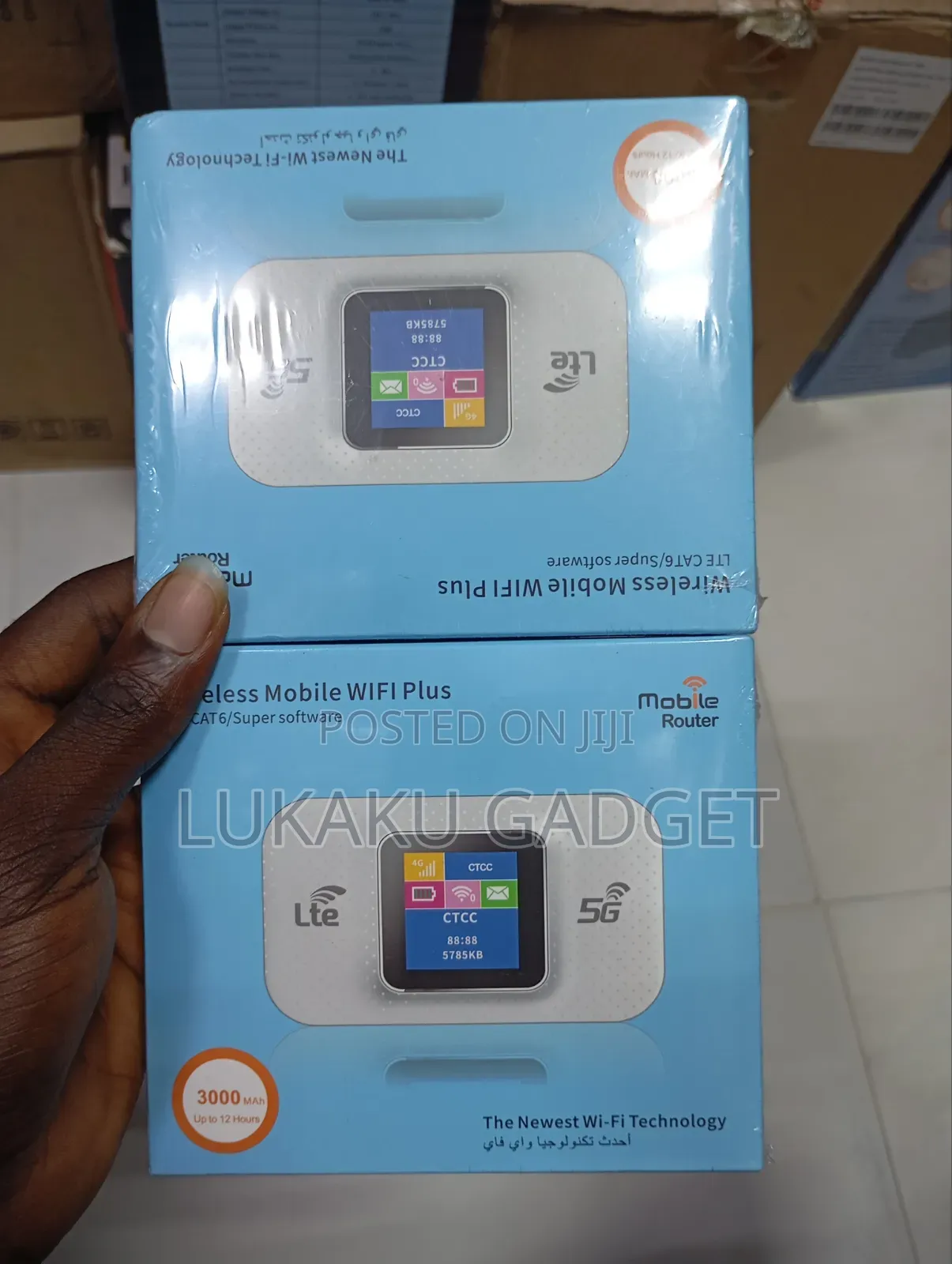 5g Lte- Advanced Mobile Wifi Hotspot Plus