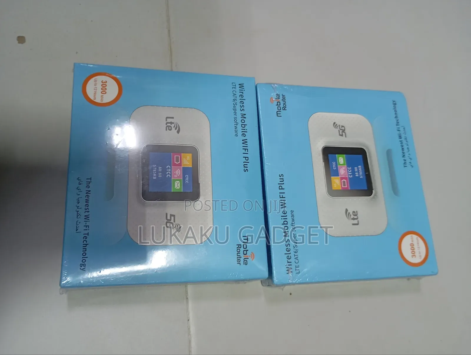 5g Lte- Advanced Mobile Wifi Hotspot Plus