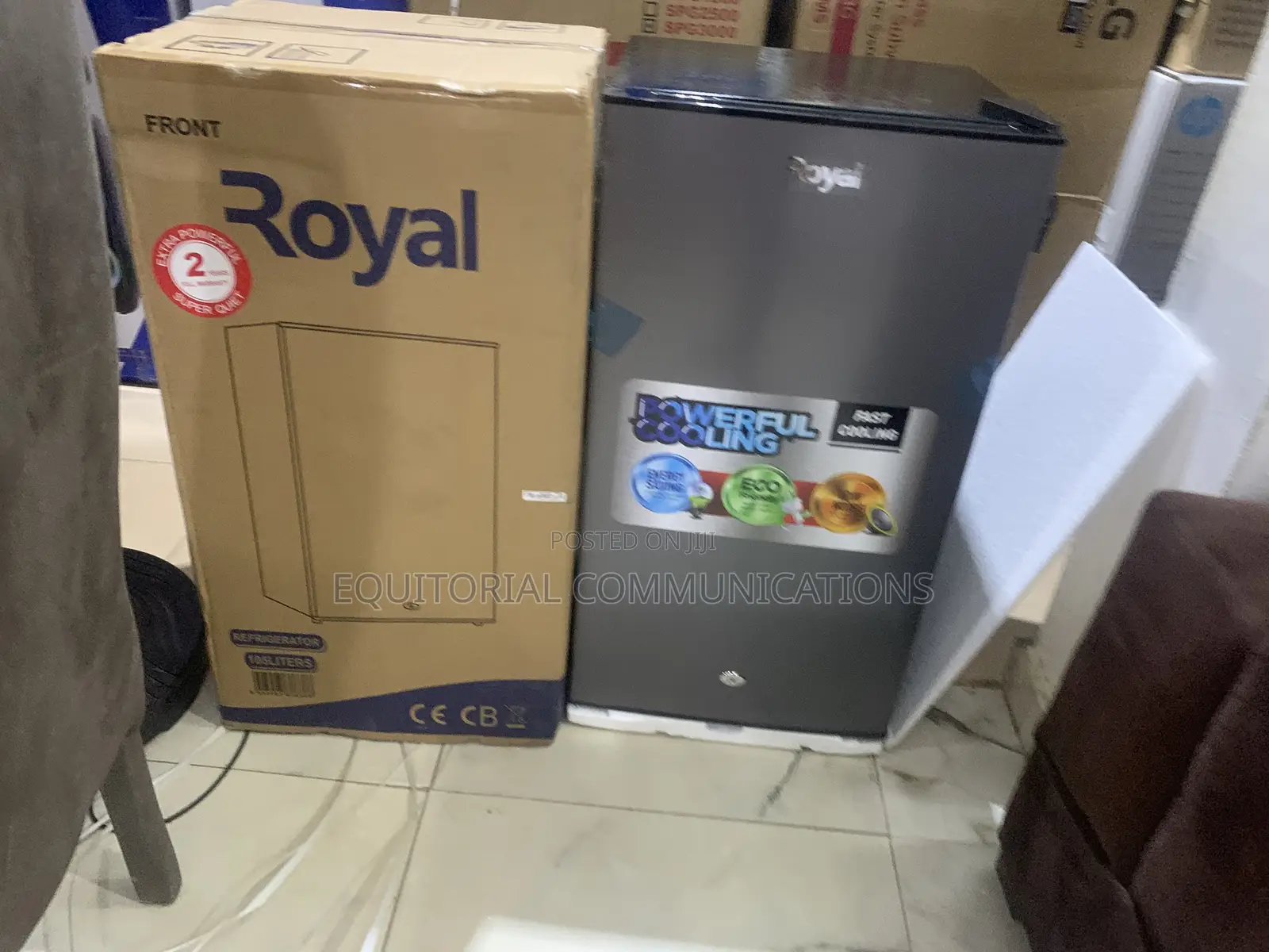 Royal RREF105BF 105L Refrigerator – Compact and Powerful Cooling
