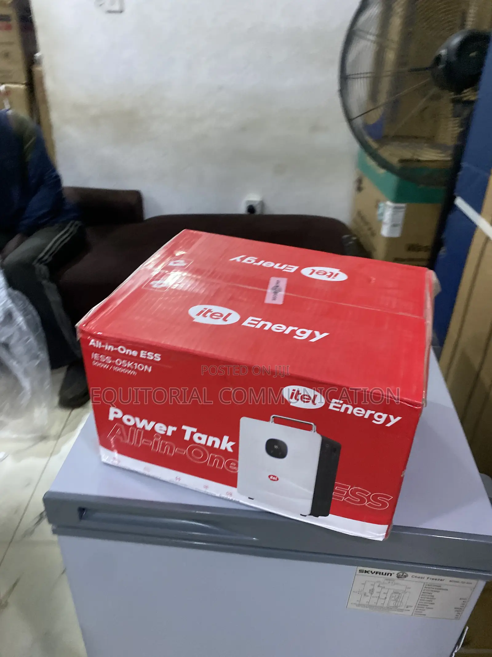 Itel IESS-O5K1ON Power Tank Portable Power Station