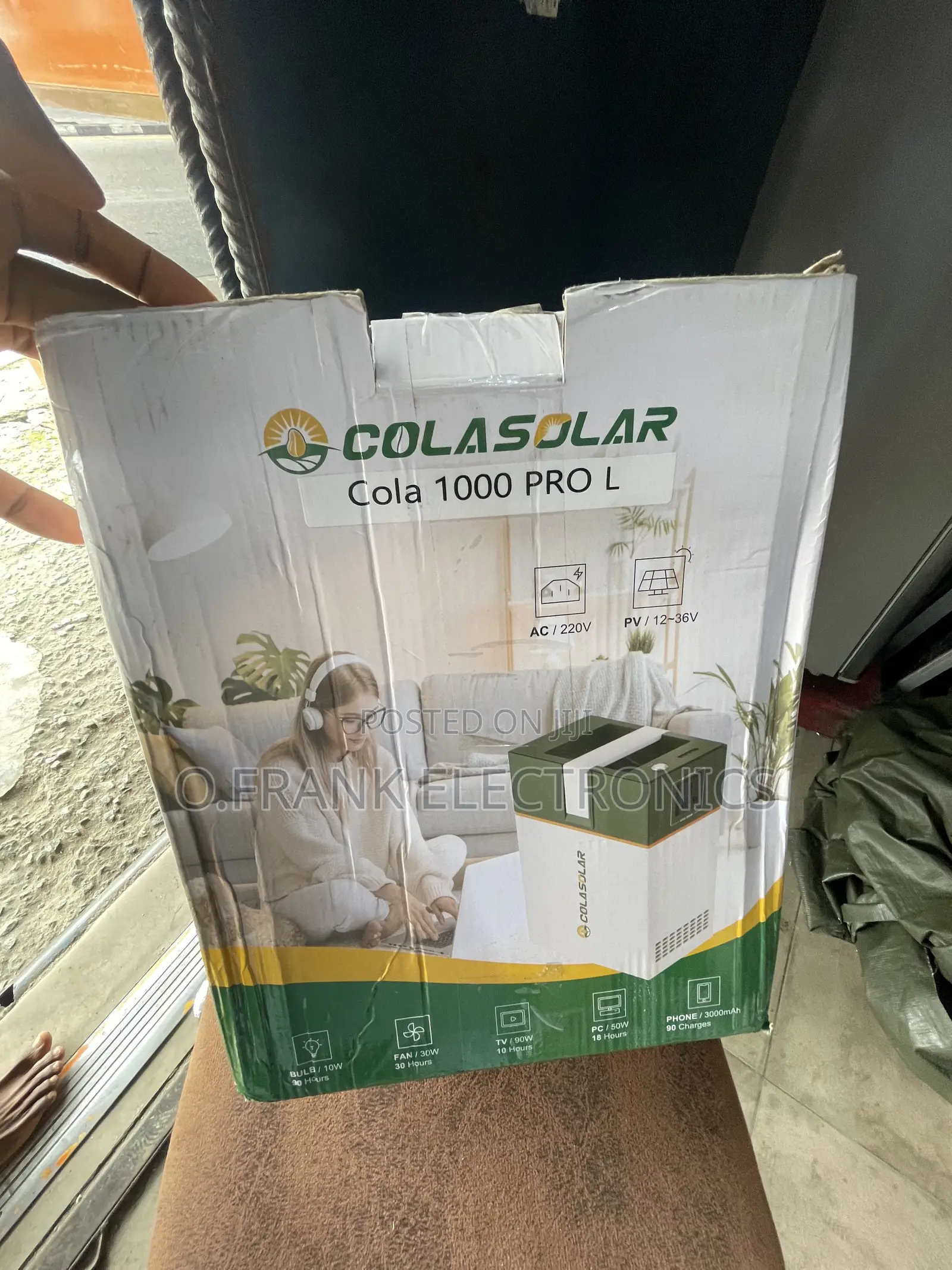 Cola Solar Generator 300W 1KWH