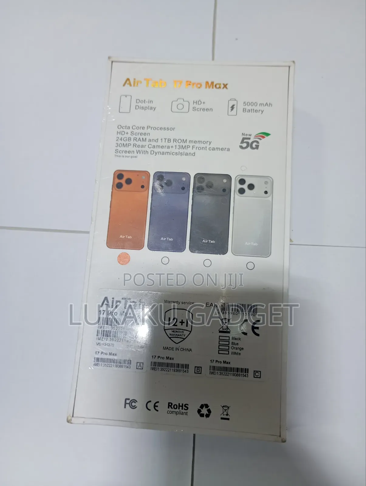 New AirTab 17 Pro Max 1 TB