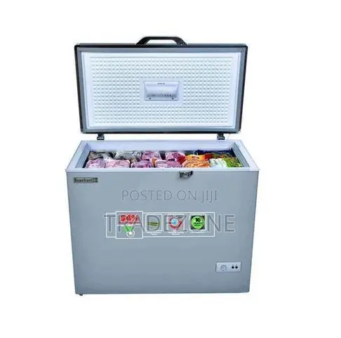 Scanfrost 250 Litres Inverter Inox Finish Chest Freezer | SFL250INV