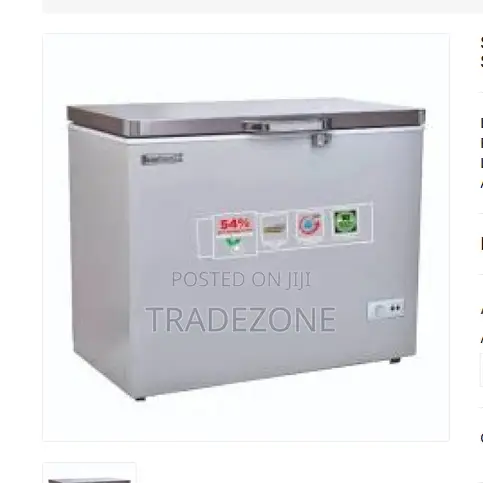 Scanfrost 250 Litres Inverter Inox Finish Chest Freezer | SFL250INV