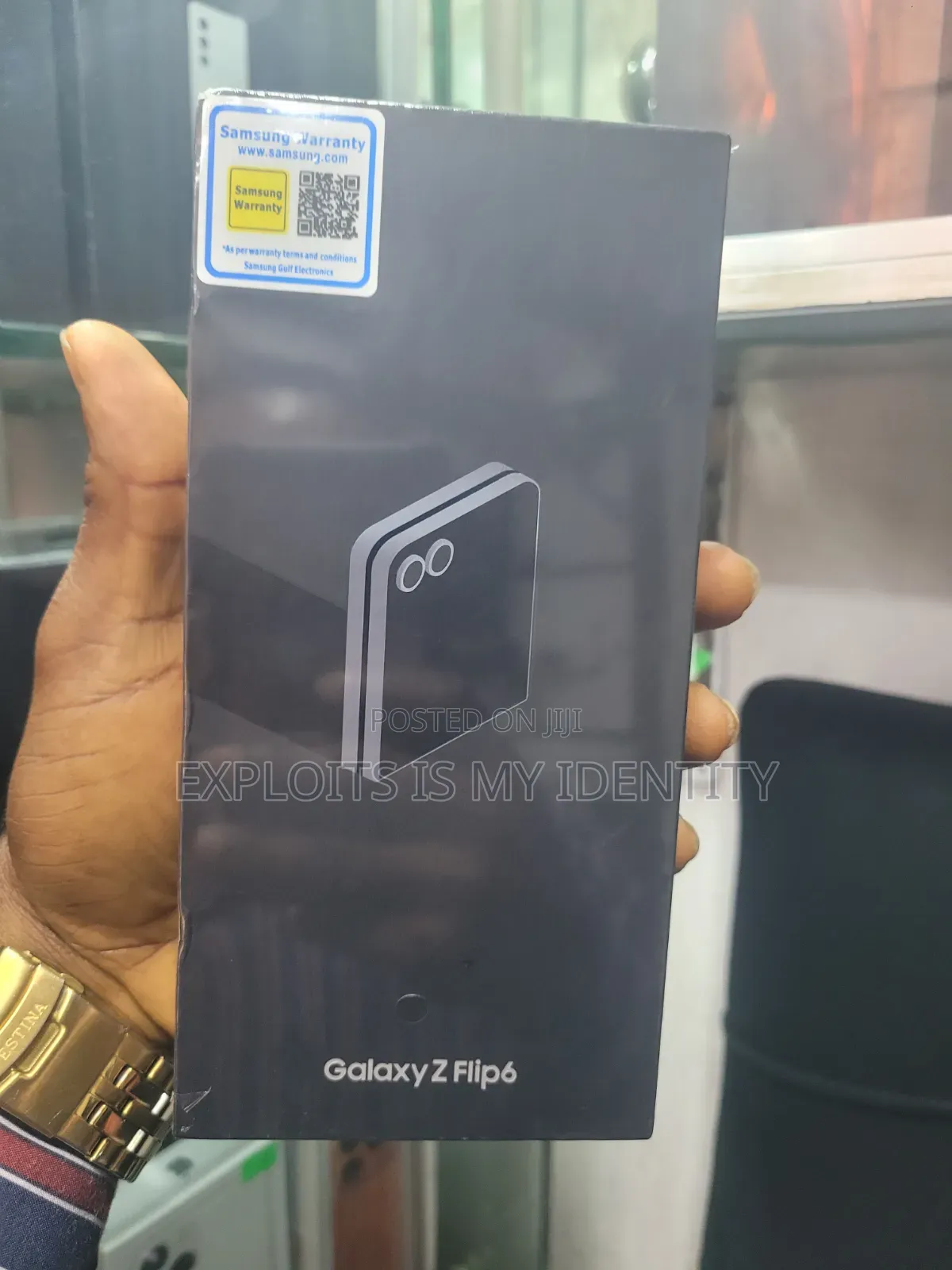 New Samsung Galaxy Z Flip6 256 GB Black