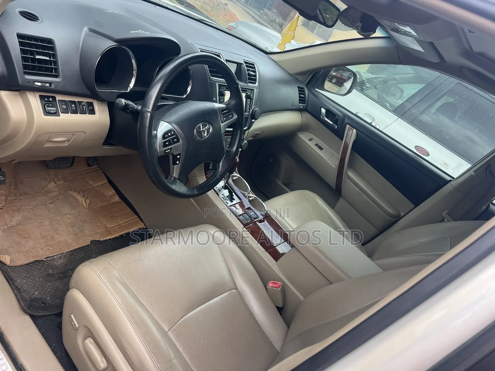 Toyota Highlander Limited 3.5L 2WD 2013 White