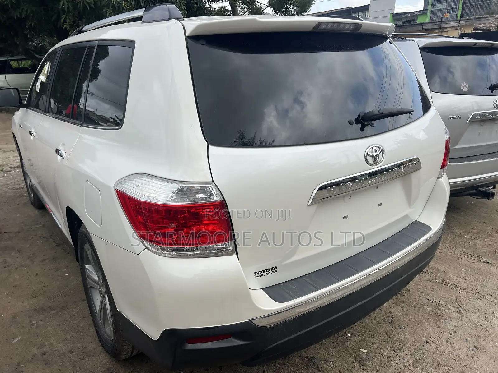 Toyota Highlander Limited 3.5L 2WD 2013 White
