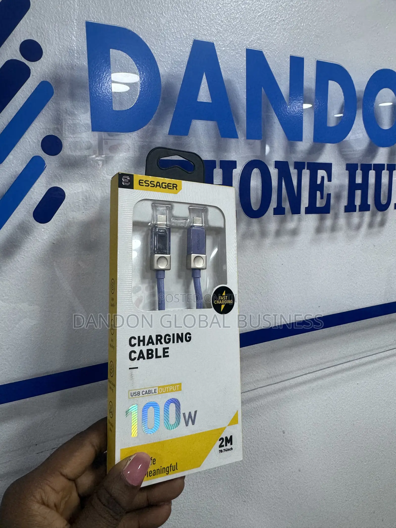 Essager 100w Cable Type C -C