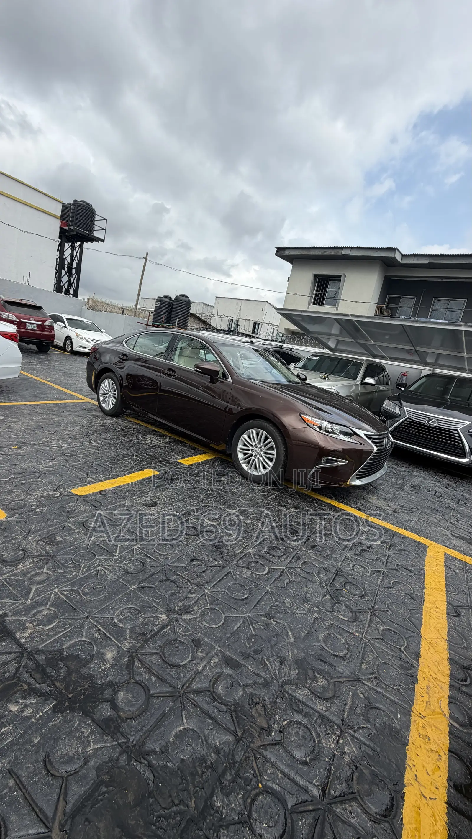 Lexus ES 350 FWD 2017 Burgundy