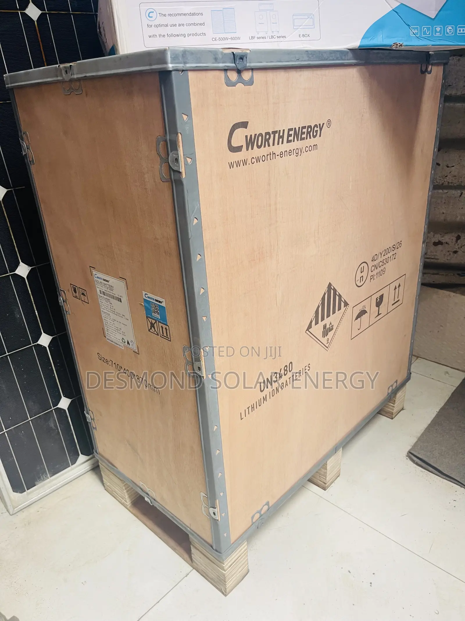 15kwh Cworth Lithium Ion Batteries 51.2v Very Much Available Now