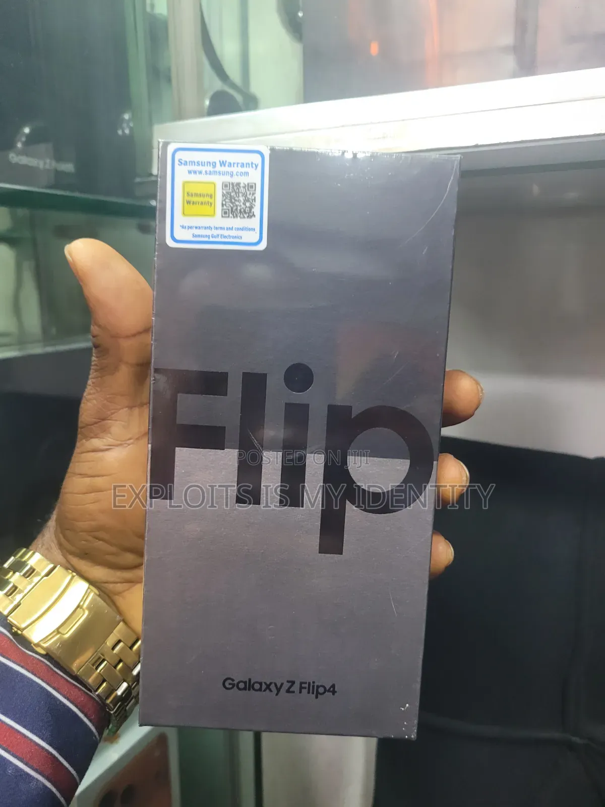 New Samsung Galaxy Z Flip4 512 GB Black