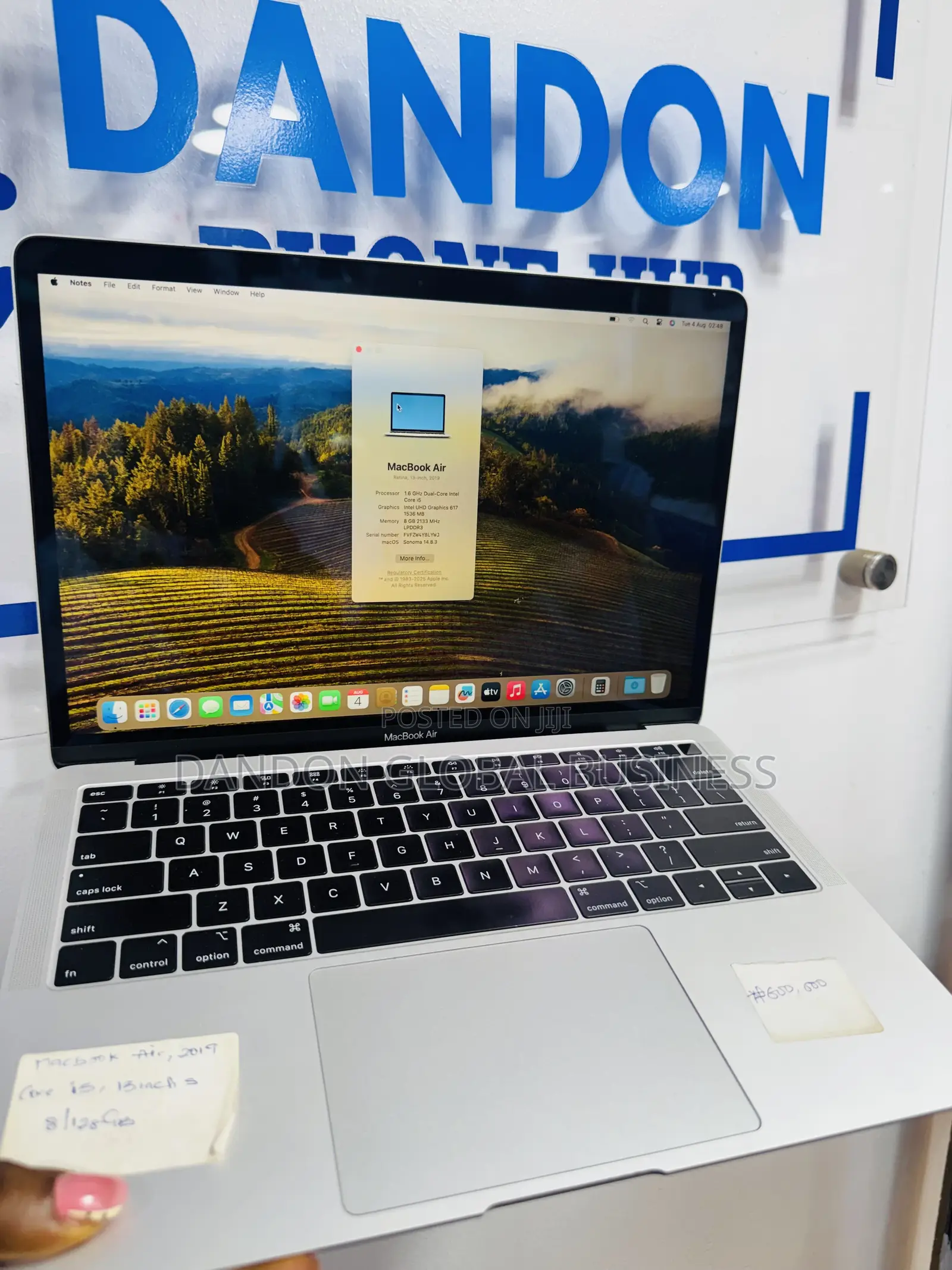 Laptop Apple MacBook Air 2019 8GB Intel Core i5 SSD 128GB