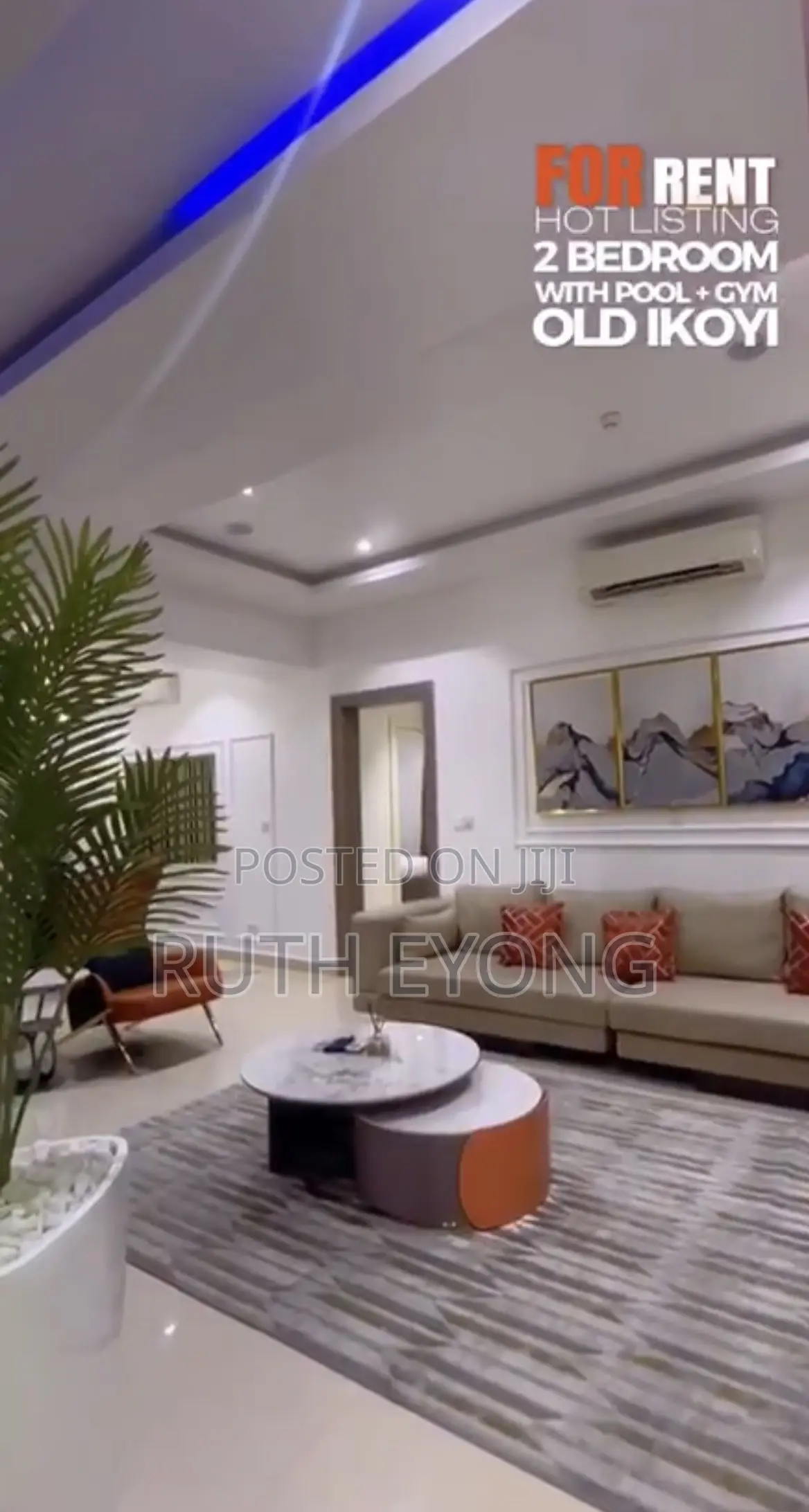 Furnished 2bdrm Apartment in Ikoyi, Bourdillon for rent