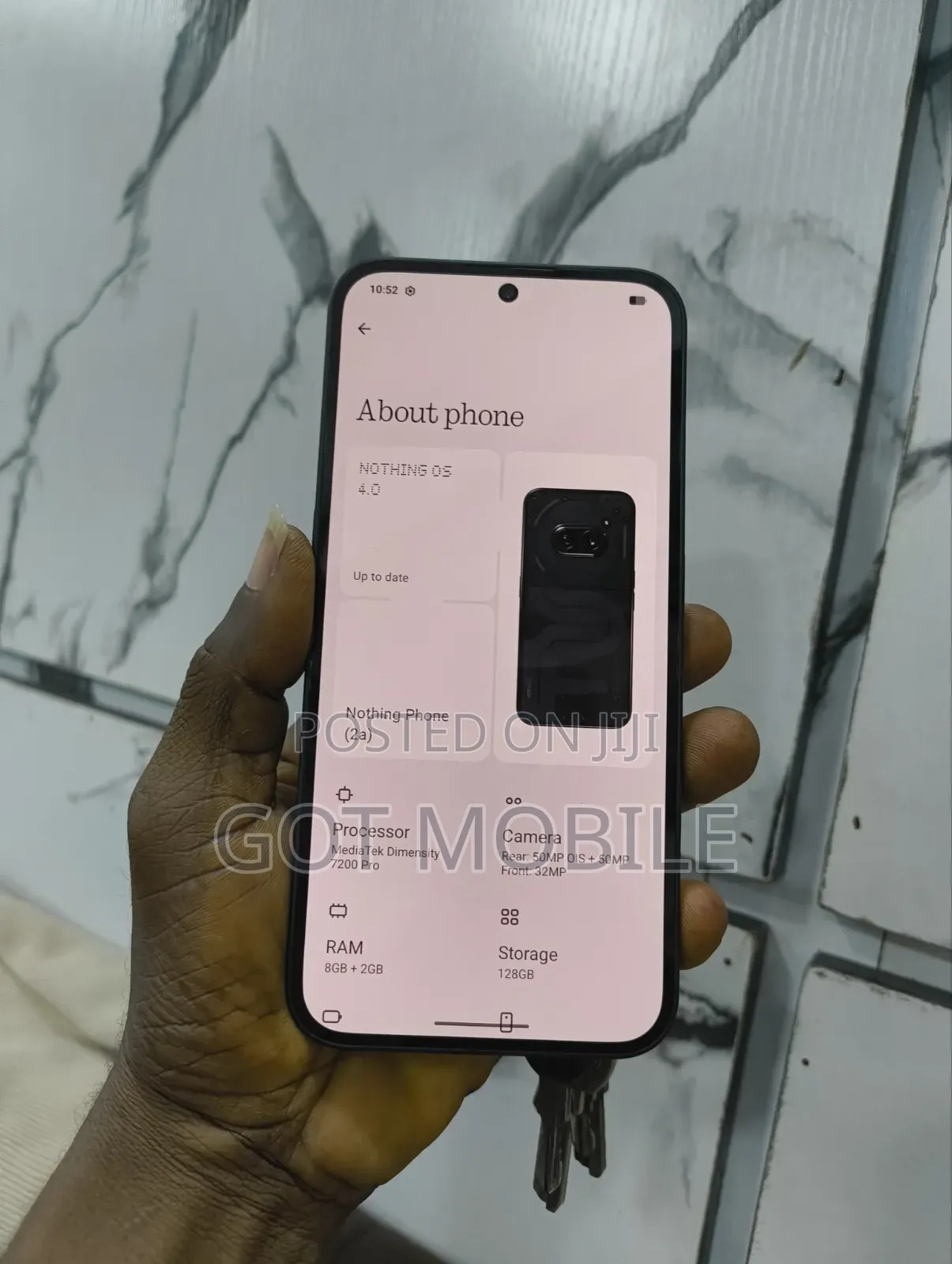 Nothing Phone 2a 256 GB White