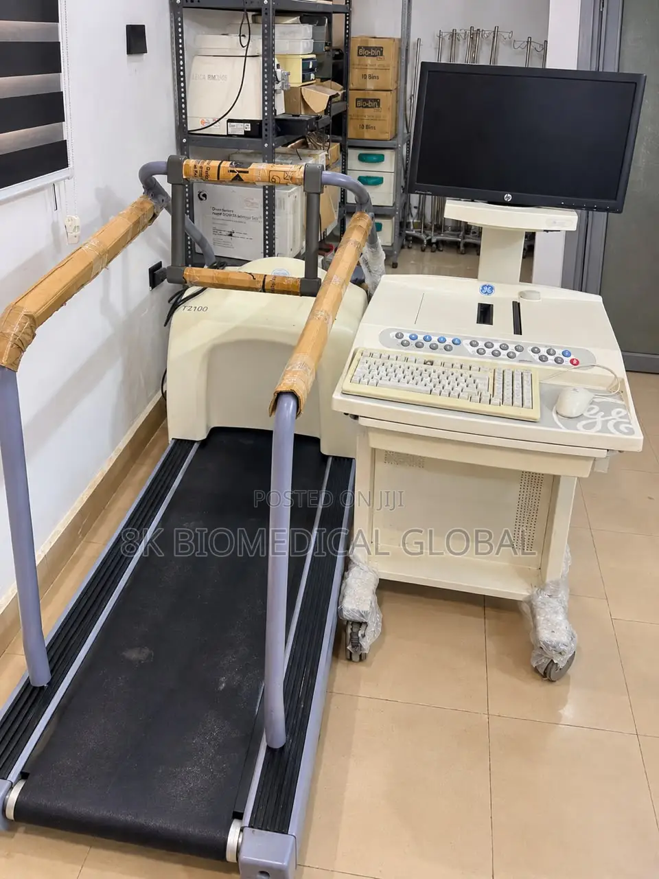 GE T2100 Medical Treadmil Stress Test System