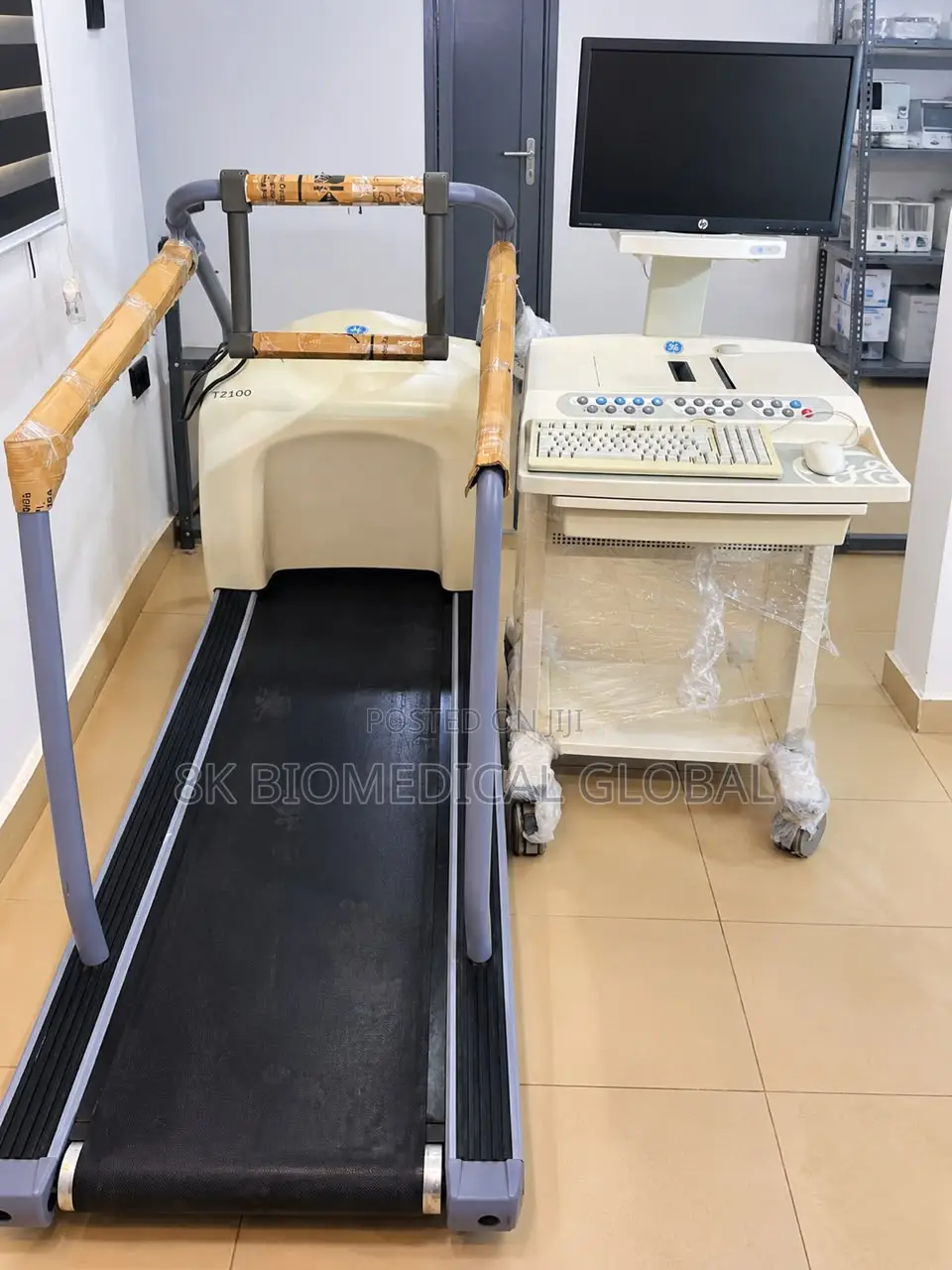 GE T2100 Medical Treadmil Stress Test System