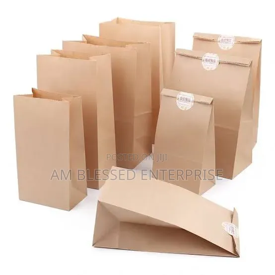 Brown Kraft Bag No Handle/No Rope