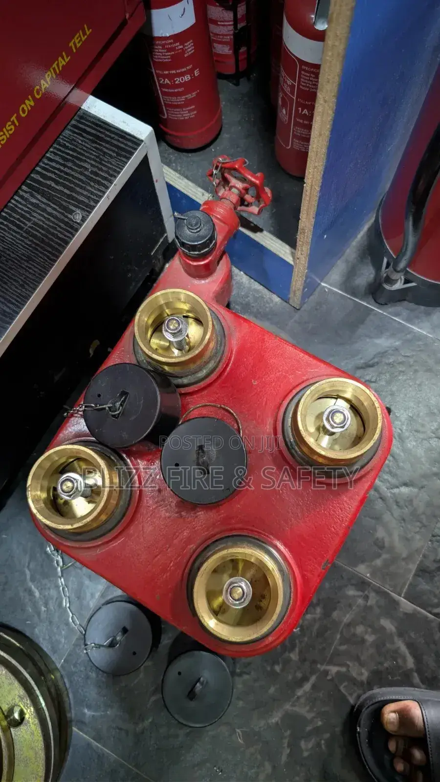 4 Way Breaching Inlet Valve