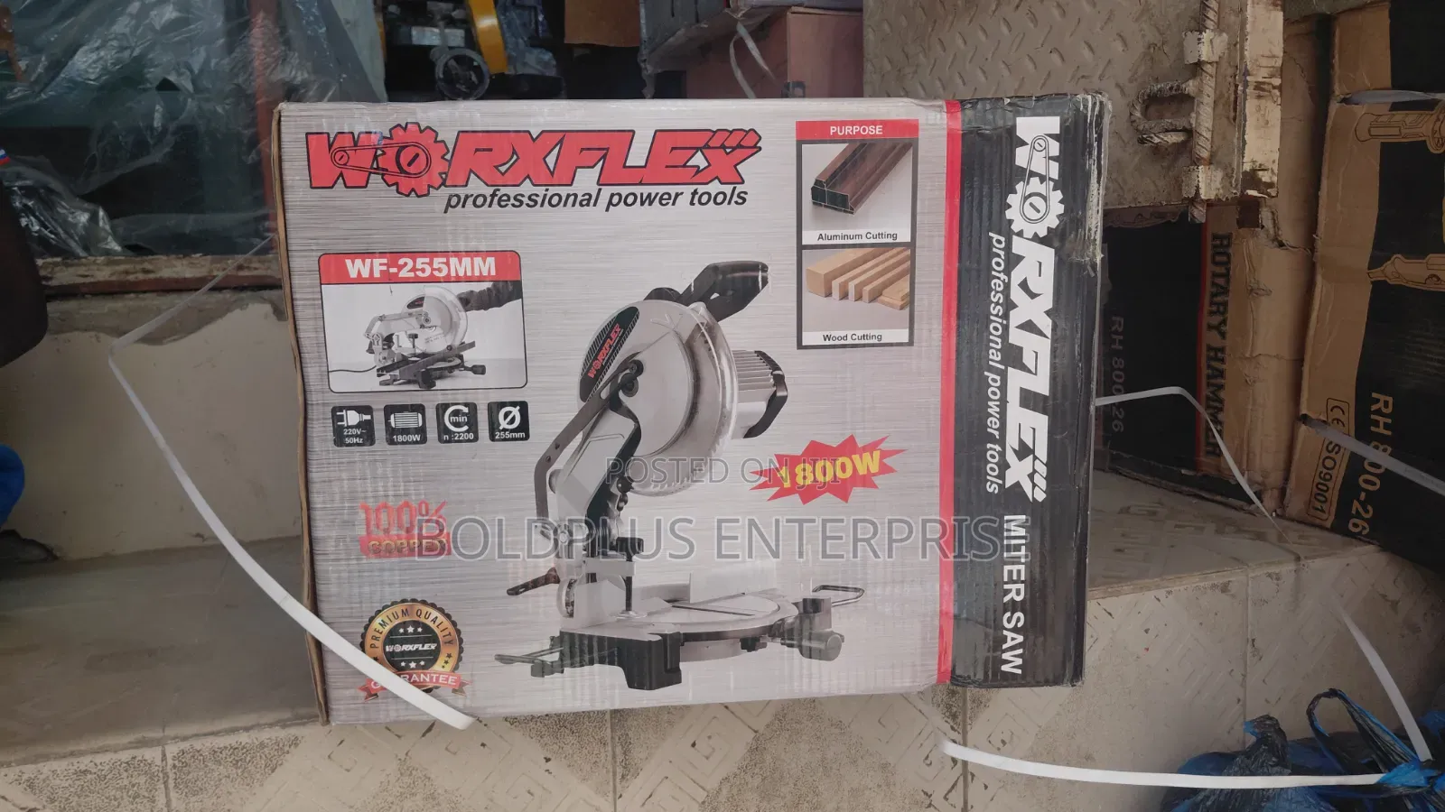 1800 Watts Worxflex 10 Inches Mitre Saw Machine